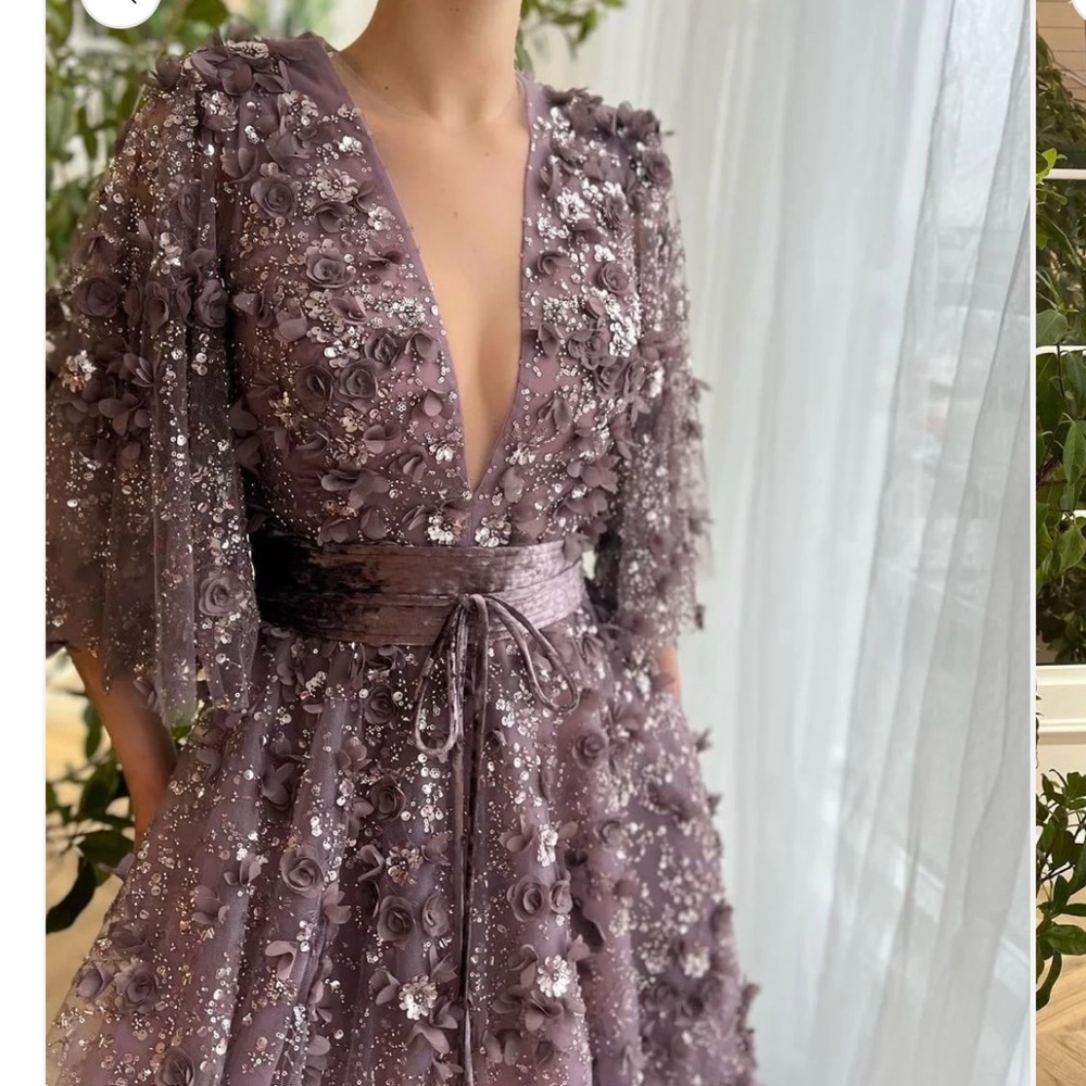 Teuta Matoshi Mauve Gown